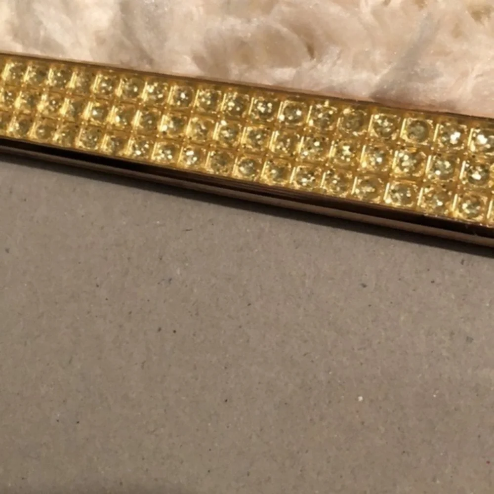 PICTURE FRAME | Gold Sparkle Gem Border 10”x8”